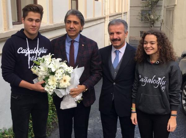 Fatih Belediye Başkanımız Mustafa DEMİR Okulumuzu Ziyaret Etti