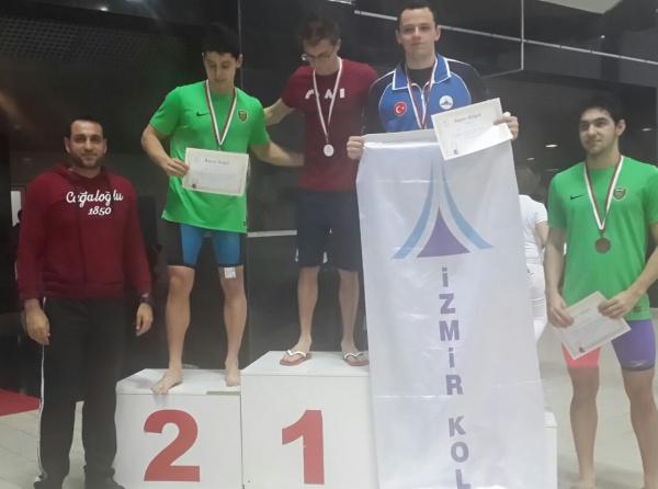 Türkiye Okullar Arası Yüzme Şampiyonası Yarı Final Müsabakaları nda Birinci olduk
