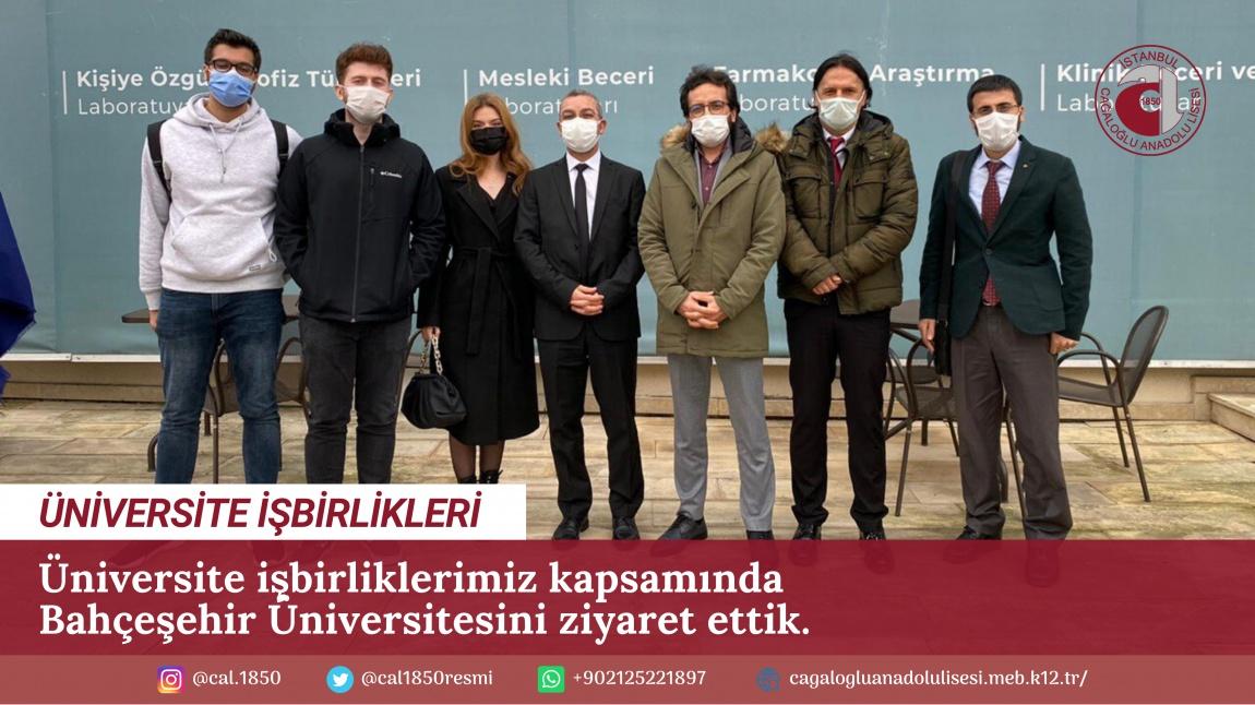 Bahçeşehir Üniversitesini Ziyaret Ettik