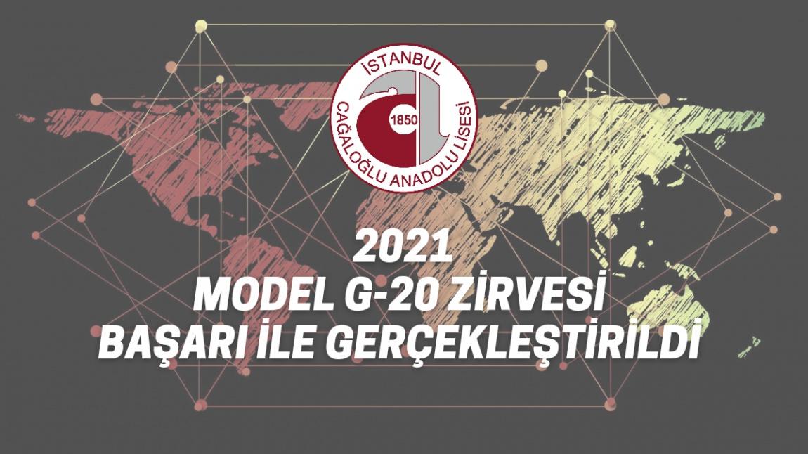 2021 Model G-20 Zirvesi Başarı İle Gerçekleştirildi