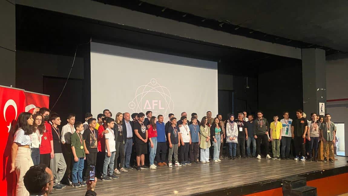İstanbul Atatürk Fen Lisesi Liseler Arası 3. Fen Bilimleri Yarışması Başarımız
