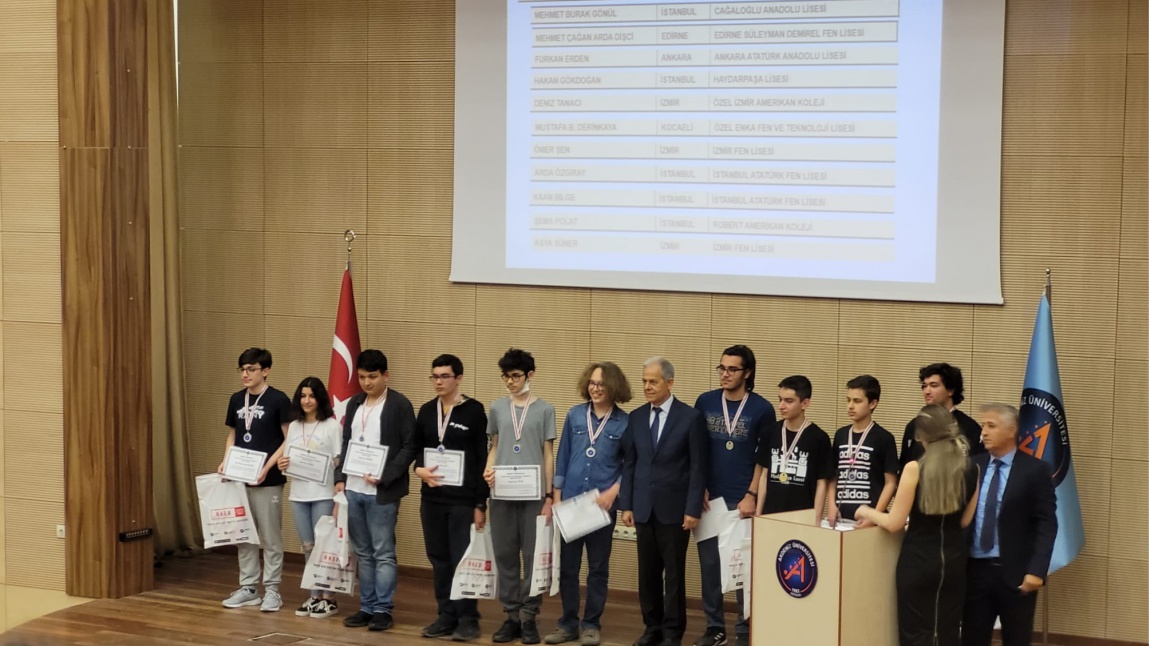 Akdeniz Üniversitesi Matematik Olimpiyatları Başarımız