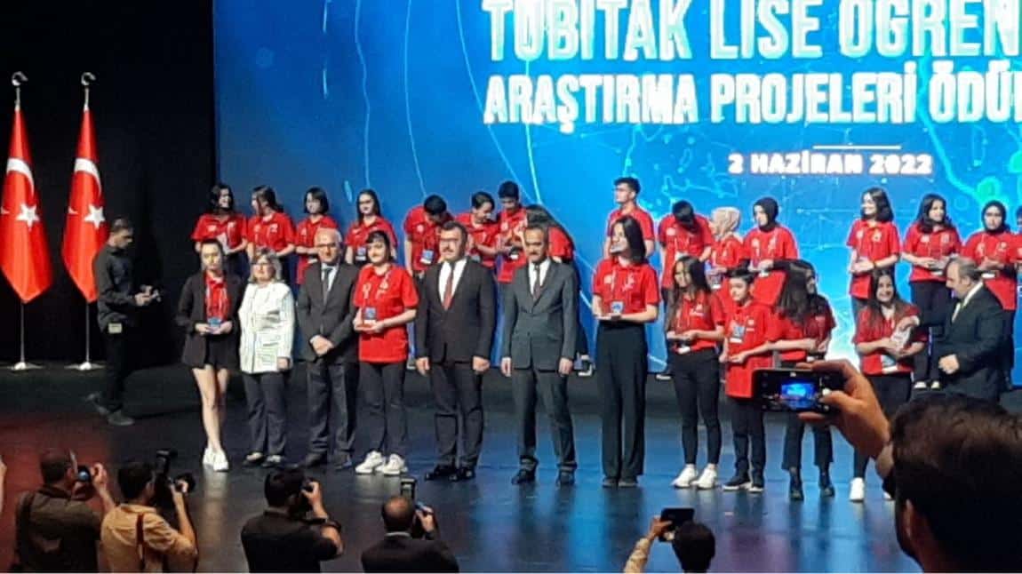 53. TÜBİTAK Lise Öğrencileri Araştırma Projeleri Yarışması Türkiye Derecemiz